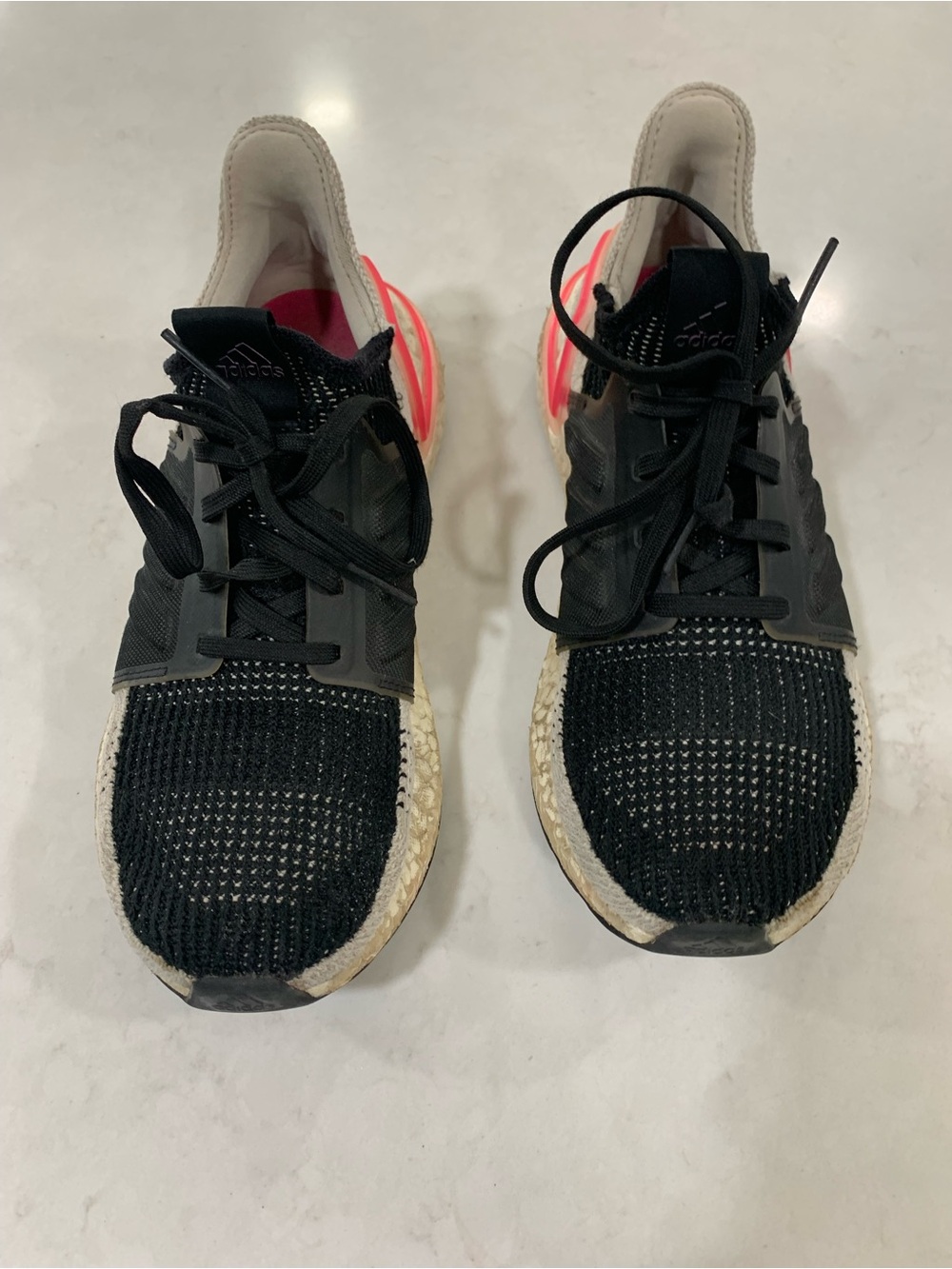 adidas Black, Pink and Cream Sneakers size US 8 UK 6 1/2